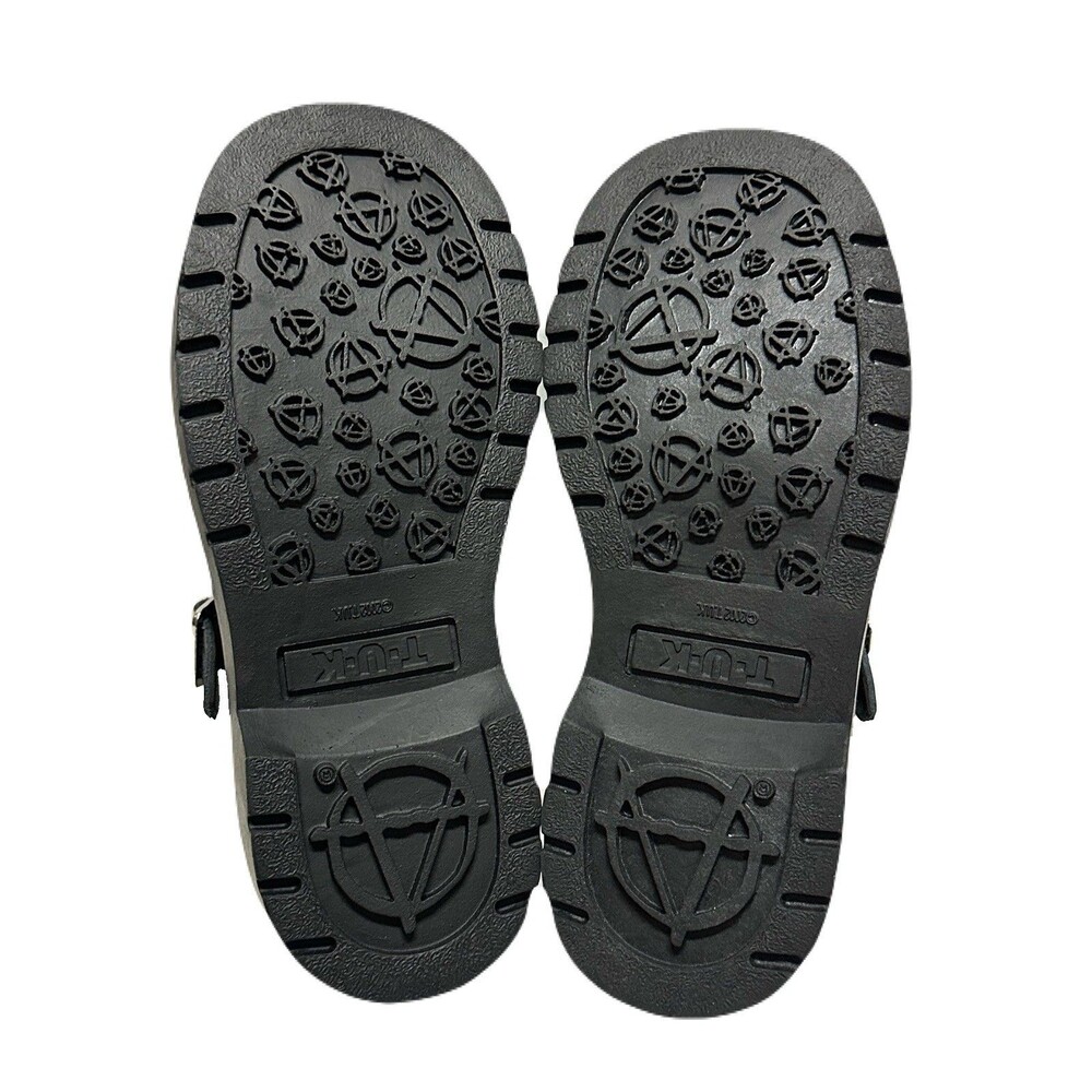 NEW TUK Brand Womens Size 6 EU 37 Black Patent Leather T-Bar Mary Janes Shoes - Picture 8 of 9